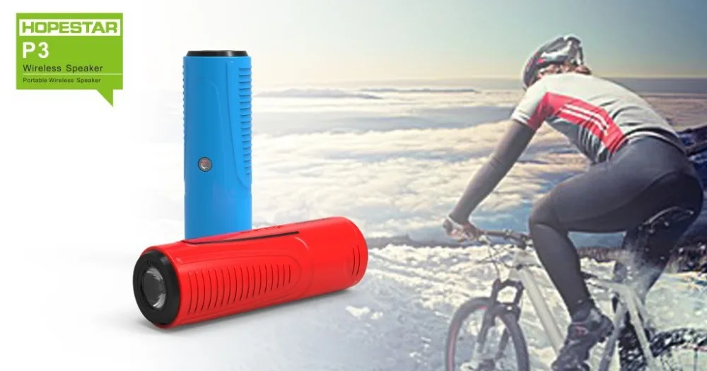 HOPESTAR P3 водонепроницаемый Bluetooth динамик беспроводной портативный сабвуфер колонка с фонариком power Bank для спорта велосипед