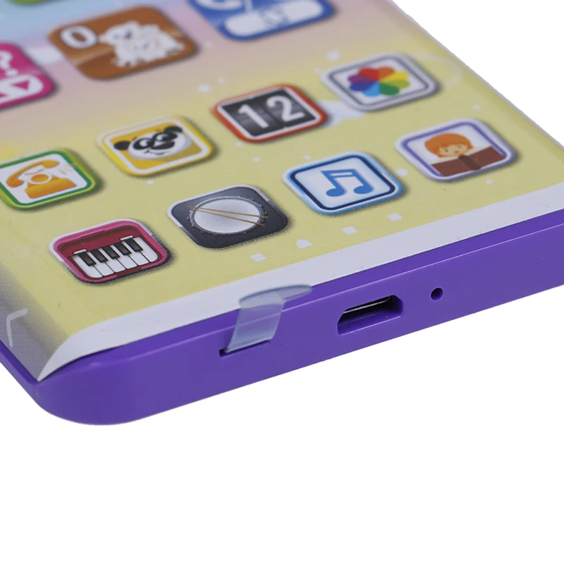 1 шт. Обучающие игрушки мобильный телефон со светодиодной подсветкой для детей