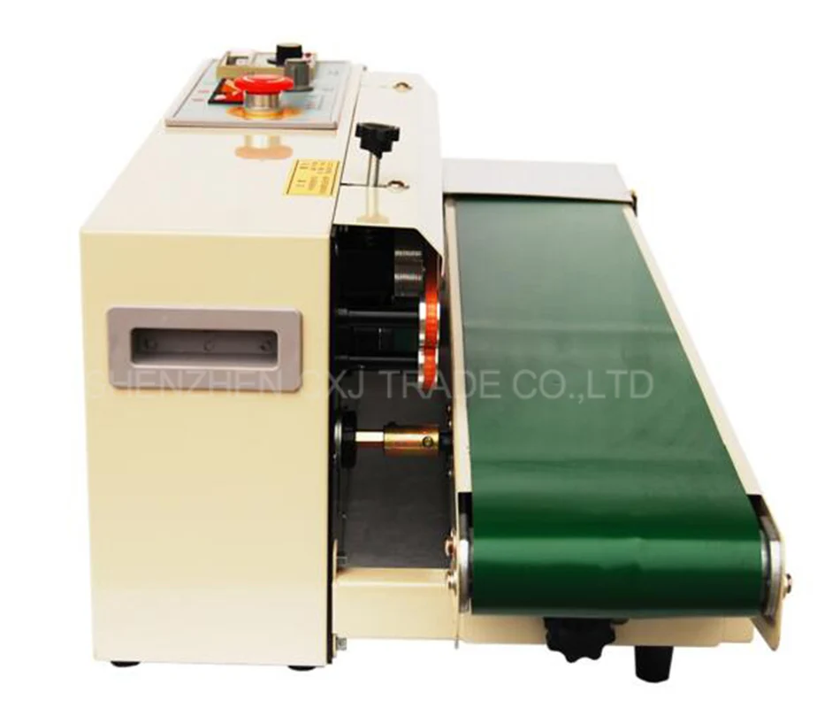 FR-770 Continuous film sealing machine plastic bag package band sealer horizontal heating | Инструменты