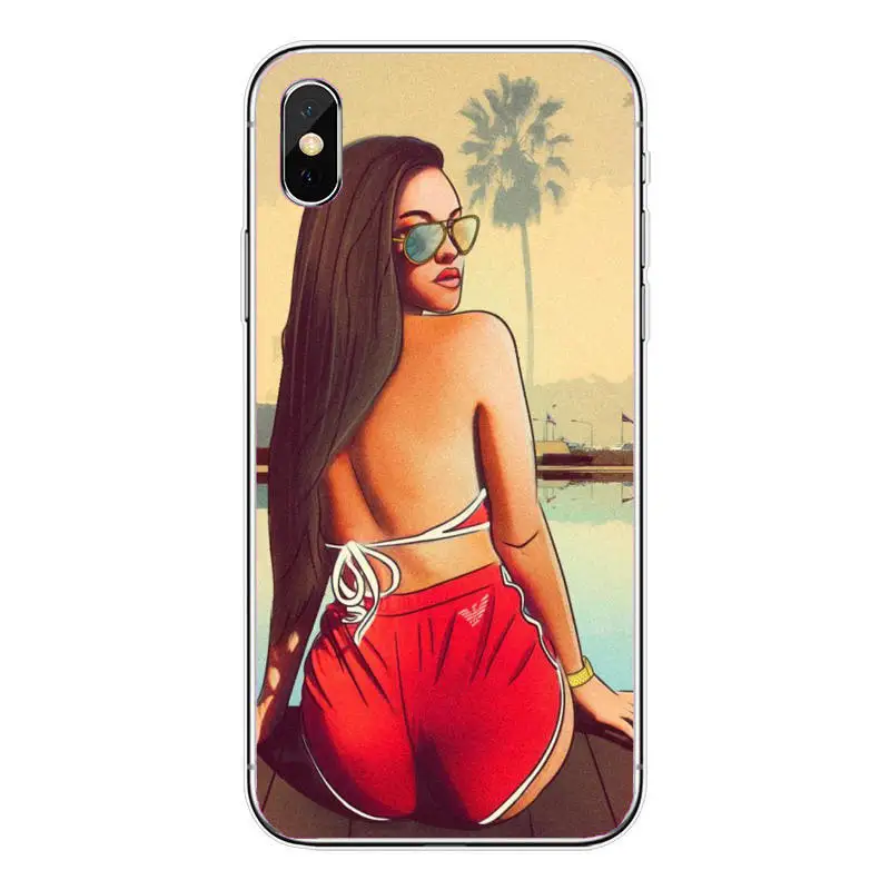 TPU Мягкий силиконовый чехол для iphone 6 6S 7 8 Plus 5S 5 SE X 10 XR XS Max - Цвет: TPU