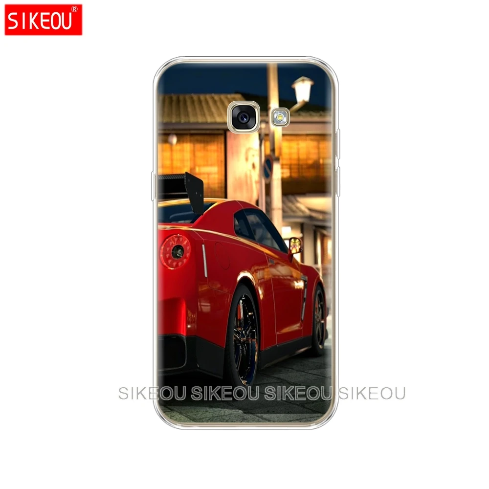 Силиконовый чехол для телефона Samsung Galaxy A8 2018 A3 A310 A5 A510 A7 2016 2017 GTR SPORT CAR print|Бамперы| |