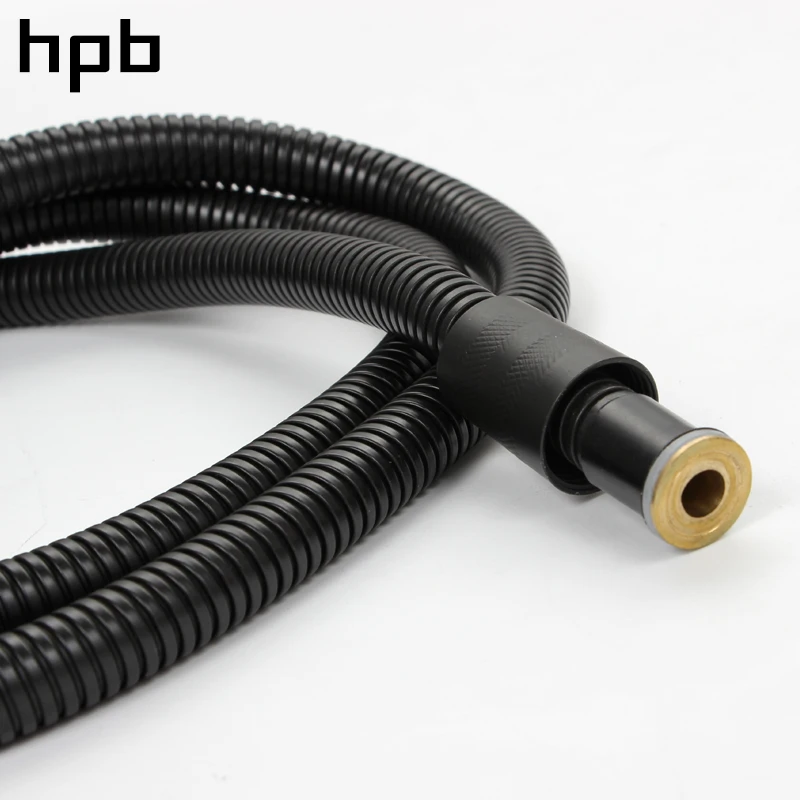 HPB 1 5 м черные сантехнические шланги для ванной комнаты ручные душевые из