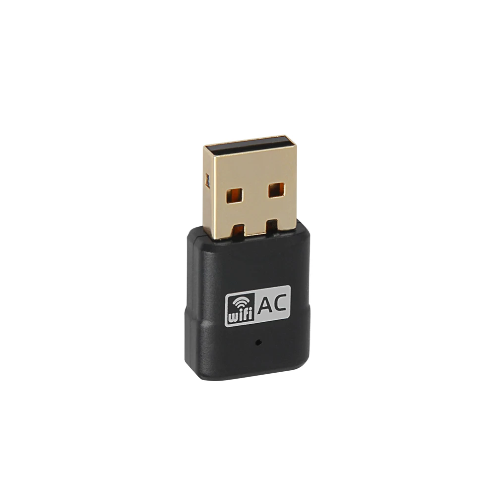 Двухдиапазонная USB беспроводная сетевая карта ac600M 2 4G/5 8G мини двухдиапазонный Wi Fi