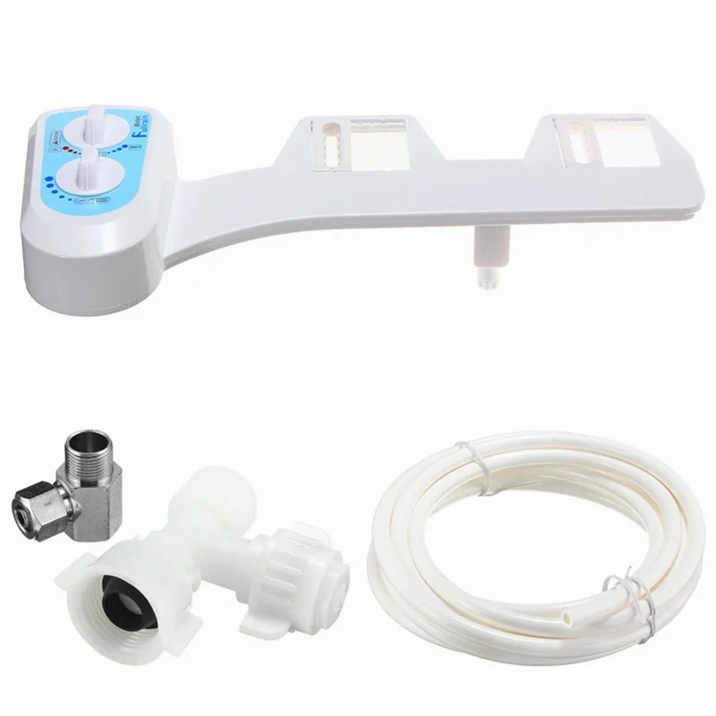 T8230 One Nozzles US Горячая холодная вода Bidets душевая головка Туалет Биде Опрыскиватель сиденье биде кран насадка ванная комната ручной опрыскиватель душевая головка самоочищающаяся - Цвет: T8230 One Nozzles US