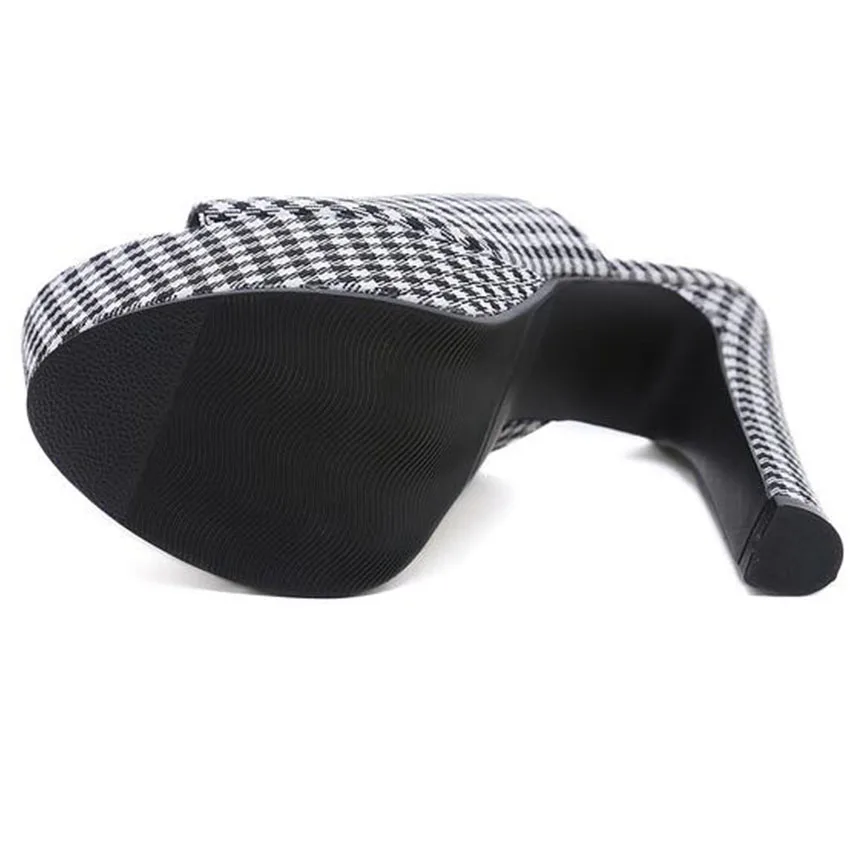 

2018 New High Heel Waterproof Platform Sandals Slippers Wild Sandals Rome shoes