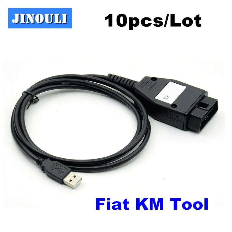 10 шт. DHL Бесплатная КМ инструмент для FIAT OBD коррекции одометра изменения