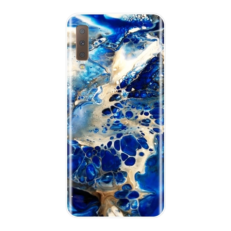 Задняя крышка из ТПУ для Samsung Galaxy A3 A5 2016 2017 A6 A7 A8 2018 мягкий силиконовый чехол с