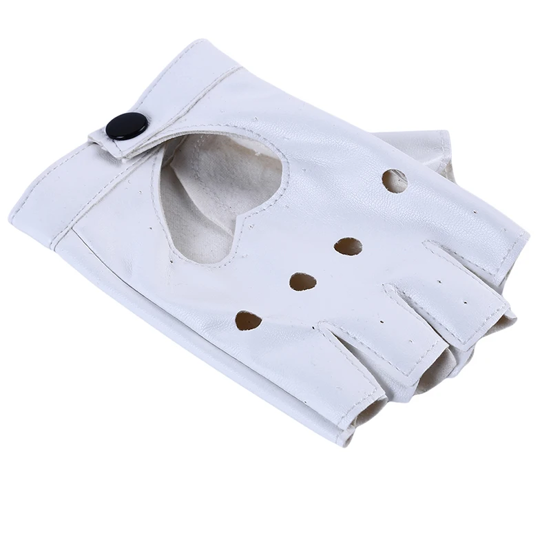 1 пара Модные кожаные перчатки красные черные белые Luvas Guantes Mujer для женщин и