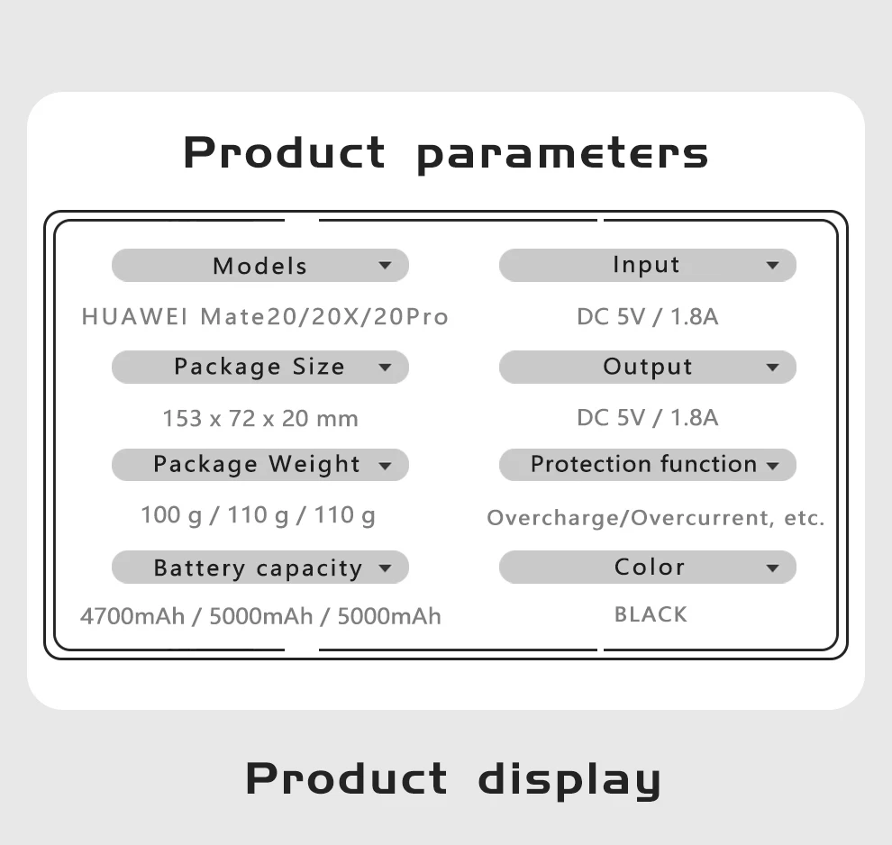 Gagaking Аккумулятор Чехол для huawei mate 8 9 10 20 ультратонкий перезаряжаемый Расширенный банк питания чехол для mate 10Pro mate 20Pro