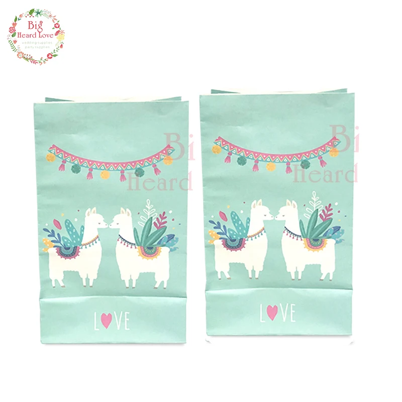 24 шт. Catoon овец мешок конфет Baby Shower подарочный бумажный пакет День Рождения украшения для вечеринки детский душ подарок сумки