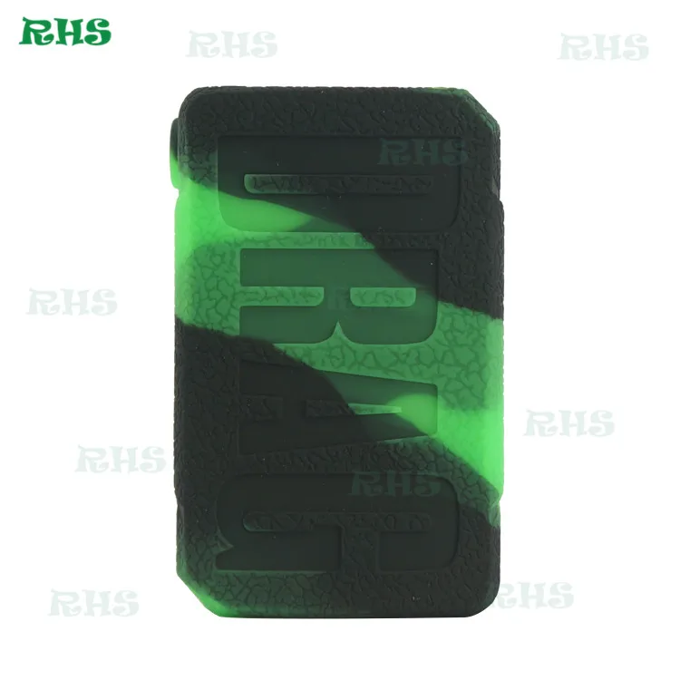 black green 10 шт. новые продукты силиконовый защитный чехол для оригинального Voopoo drag mini 117 W - Цвет: black green