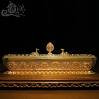 nepal alloy all eight auspicious lie the incense burner aroma stove with bladder tantric buddhism supplies