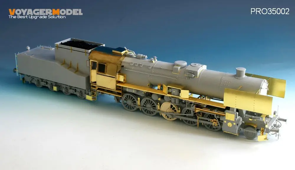 KNL HOBBY Voyager модель PRO35002 Bavaria BR52 паровоз роскошная версия модифицированного металлического выгравированного набора деталей
