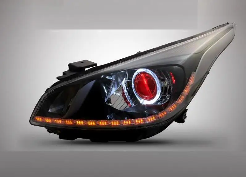 1set Bumper head lamp for KIA K2 Headlight~2019y car accessories,Front light for kia k2 rio headlamp fog