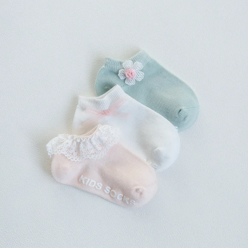 3 пары/Лот хлопковые носки для маленьких девочек высококачественные детские