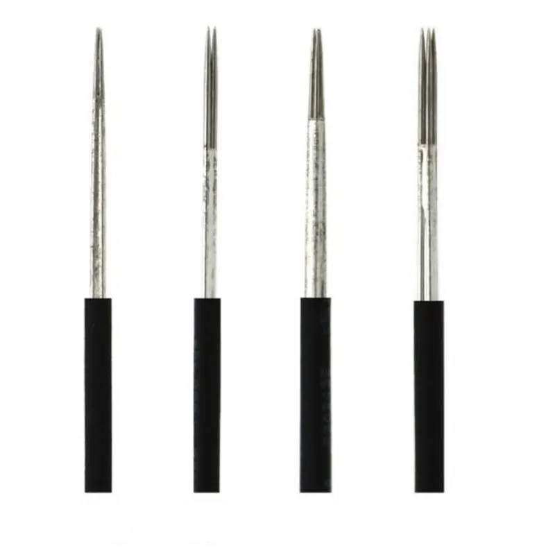 

Иглы для микроблейдинга, 3/5 круглых игл для бровей, иглы для перманентного макияжа, иглы для татуировки с круглой подводкой, иглы для татуиро...