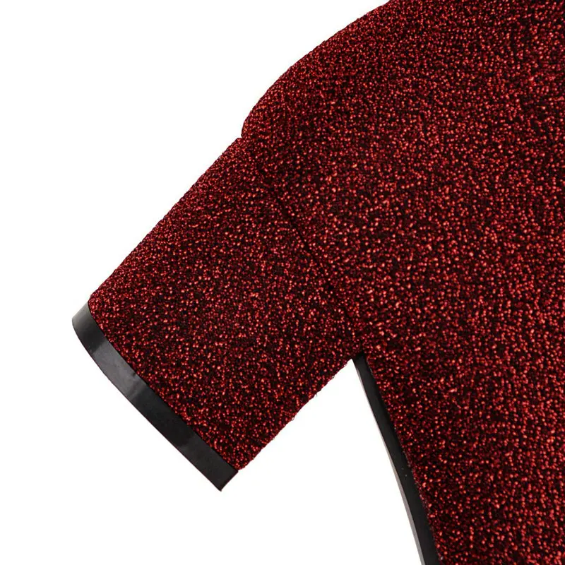 NEMAONE/Новинка Блестящая обувь на среднем квадратном каблуке Женские Сапоги выше