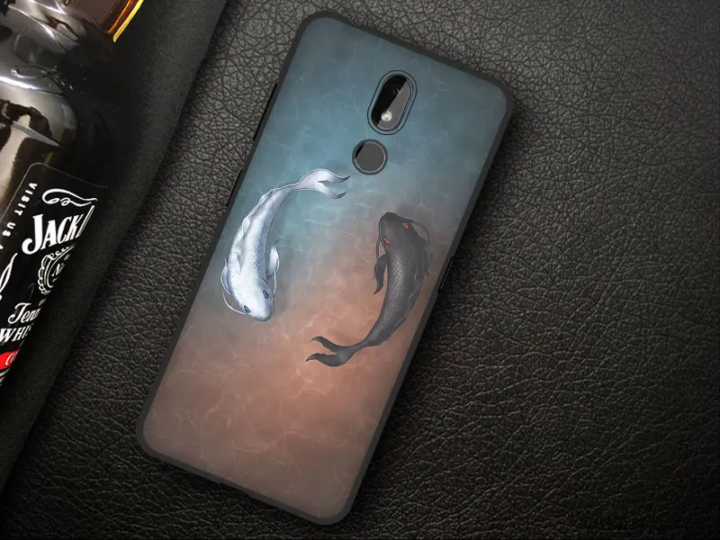 Чехол jurchen для Nokia 3,2 силиконовый чехол Мягкие Мультяшные из ТПУ милый цветок собака кошка Ультратонкий чехол для Nokia 3,2 Nokia3.2Back Cover