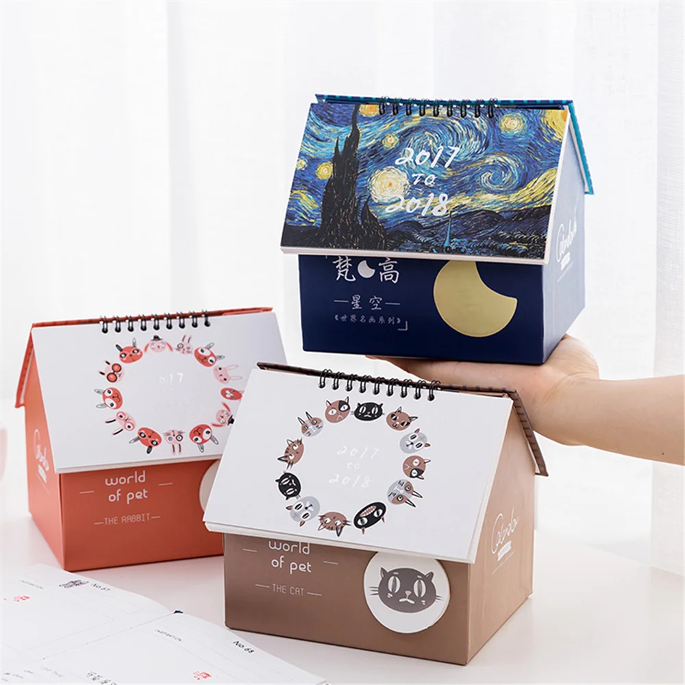 Однокомпонентный домашний планировщик Семейный календарь школьный год работает