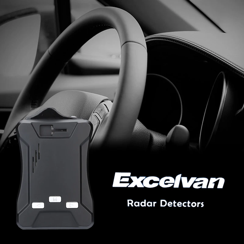 Excelvan D3 автомобильный АНТИПОЛИЦЕЙСКИЙ радар детектор Скорость Лазерный Радар