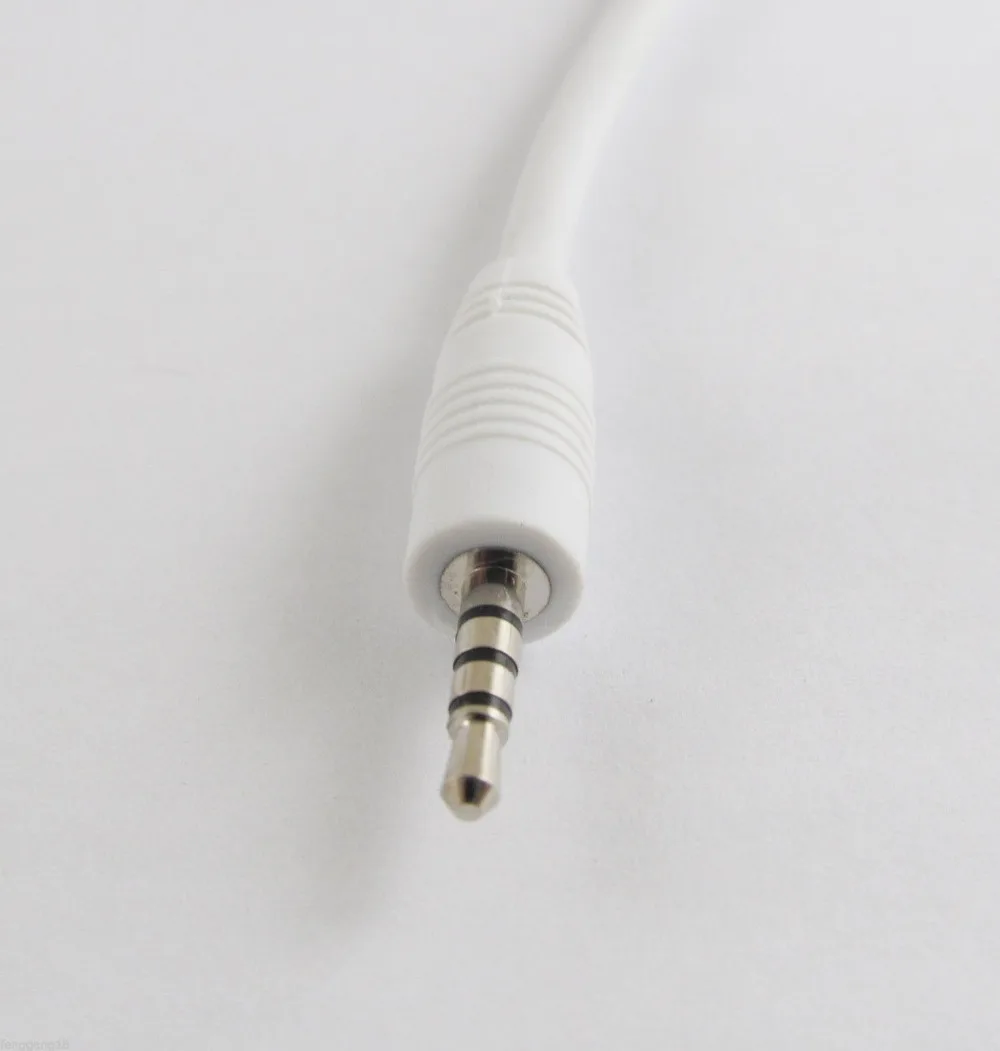 Штепсельная Вилка USB A Male к штепсельной вилке 2 5 мм цвет белый 15 см 1 шт.|cable for mp3|data