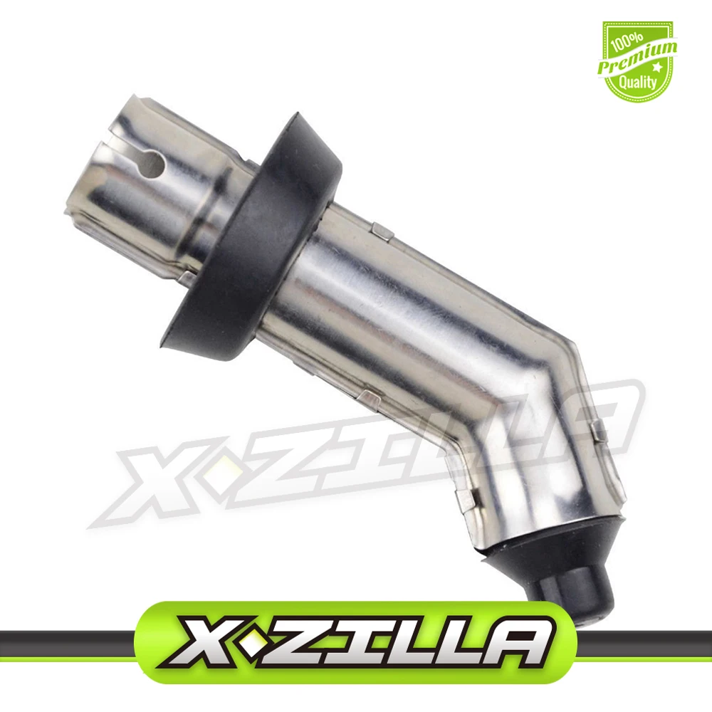 

135 Degree Ignition Coil Elbow with Shield for ATV Go Kart Dirt Bike