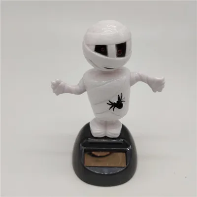 Новинка Солнечная игрушка ed танцующий откидной клапан качающийся головой игрушки для детей солнечная игрушка энергия фигурка игрушки - Цвет: Mummy