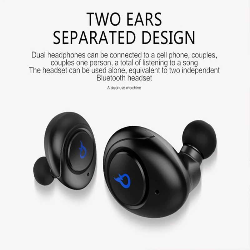 MN U8 Беспроводная зарядка TWS наушники Bluetooth V4.2 стерео спортивные с микрофоном