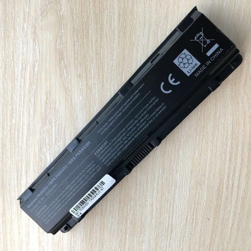 Аккумулятор для ноутбука Toshiba Satellite C800 C805 C850 C855 L800 L840 L855 PA5024U 1BRS|battery for toshiba|battery toshiba