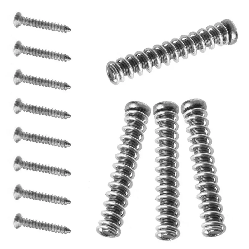 1 комплект Humbucker Пикап винты пружины кольцо объемного крепления гитарные