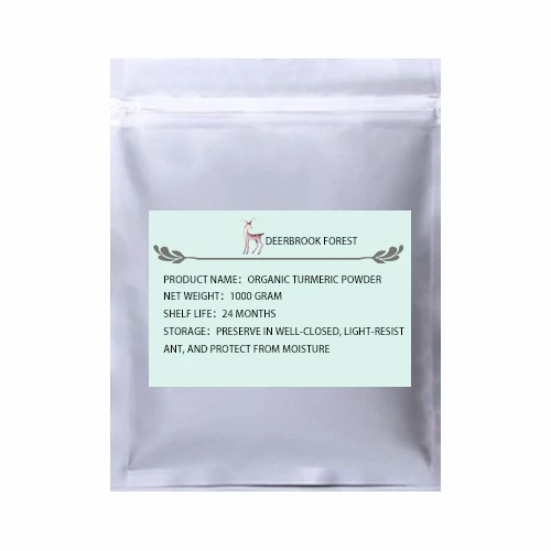 1000g(35.3oz) USDA и EC сертифицированный органический порошок куркумы - Цвет: 1000g(35.3oz)