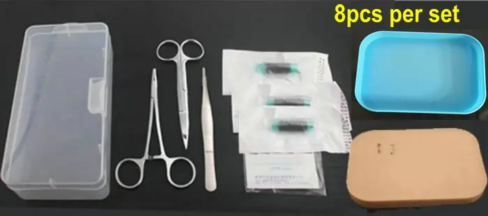8/12/15/20 шт./компл. 14 см операционный хирургический инструмент debridement костюм операции обучающий комплект для студентов