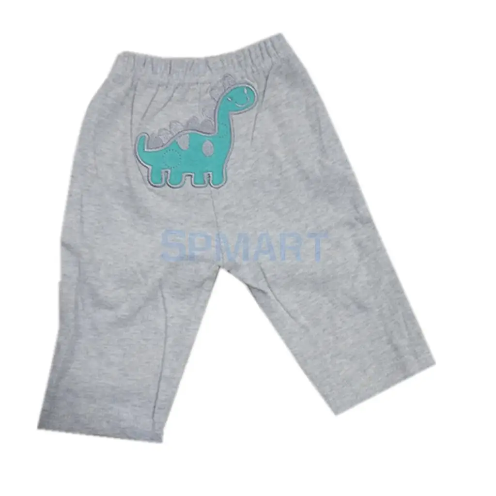 Одежда для маленьких кукол 6 шт. комбинезоны штаны носки шляпа нагрудник реборн