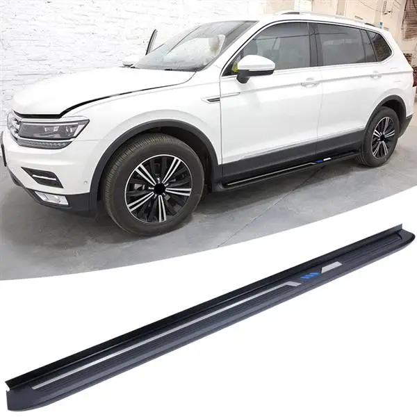 Беговая доска подходит для VW Volkswagen Tiguan L All Space 2017 2018 2019 2020 боковая ступенчатая Nerf Bar