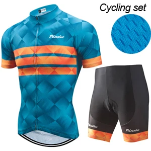 Cycling Set Phtxolue Pro велосипедная одежда для мужчин Велоспорт Джерси Набор велосипедная форма шоссейные велосипедные майки костюм для езды на горном велосипеде велосипедные наборы - Цвет: Cycling Set