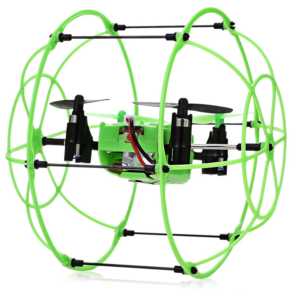 Прогулки Восхождение летающие Режимы 3 в 1 RC дроны летящего вертолета 2.4 ГГц 4CH