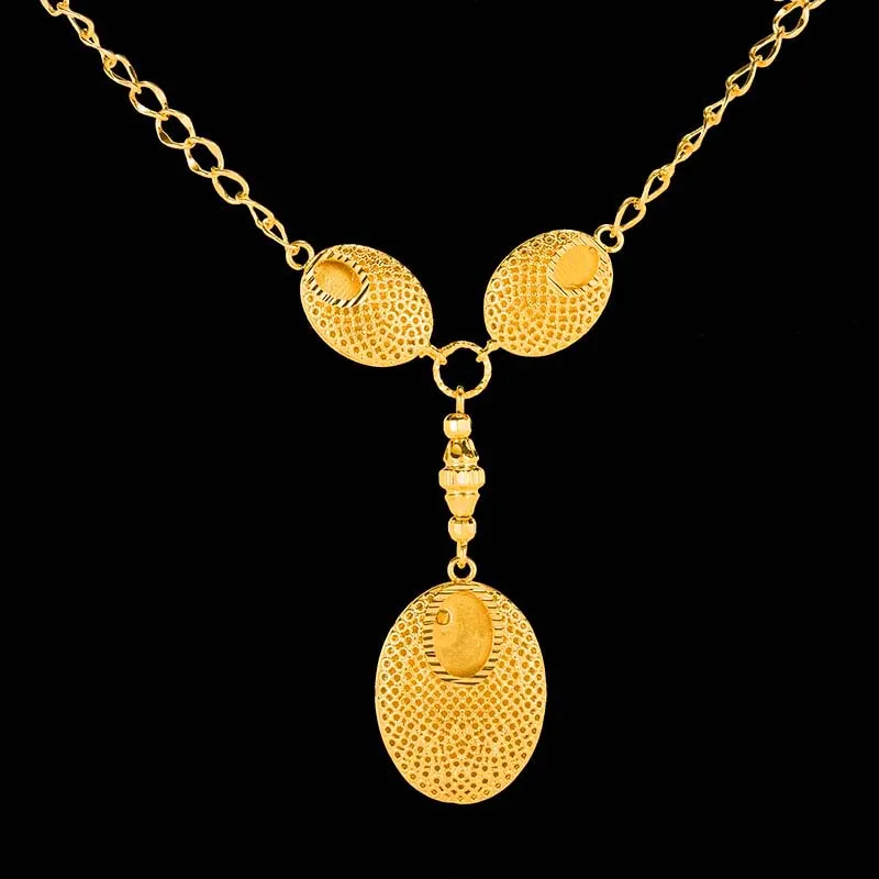 Дубай/арабские/африканские ювелирные изделия Свадебные подарки круглые наборы