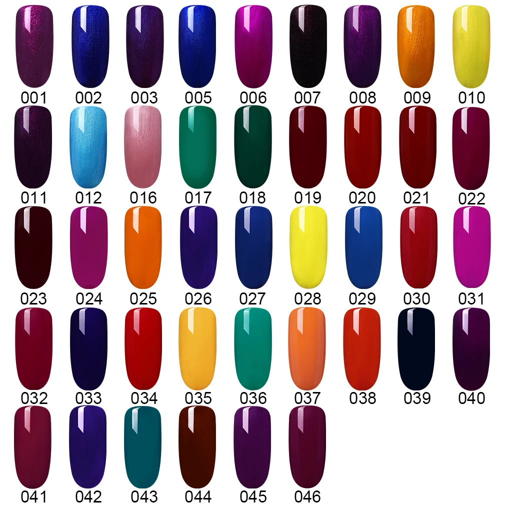 Inagla 15 мл длинный крышкой гель лак для ногтей Гелевый Nail Art Советы Дизайн 42 Цвета