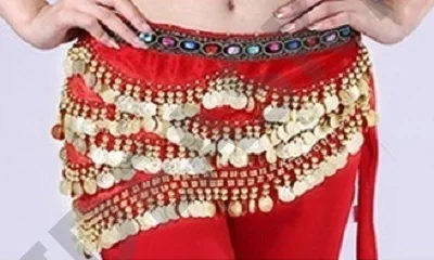 Египетский Бархат блесток танец живота этнический танец живота хип шарф с монетами пояс с запахом юбка бахрома ремни Индия Женская юбка бисером