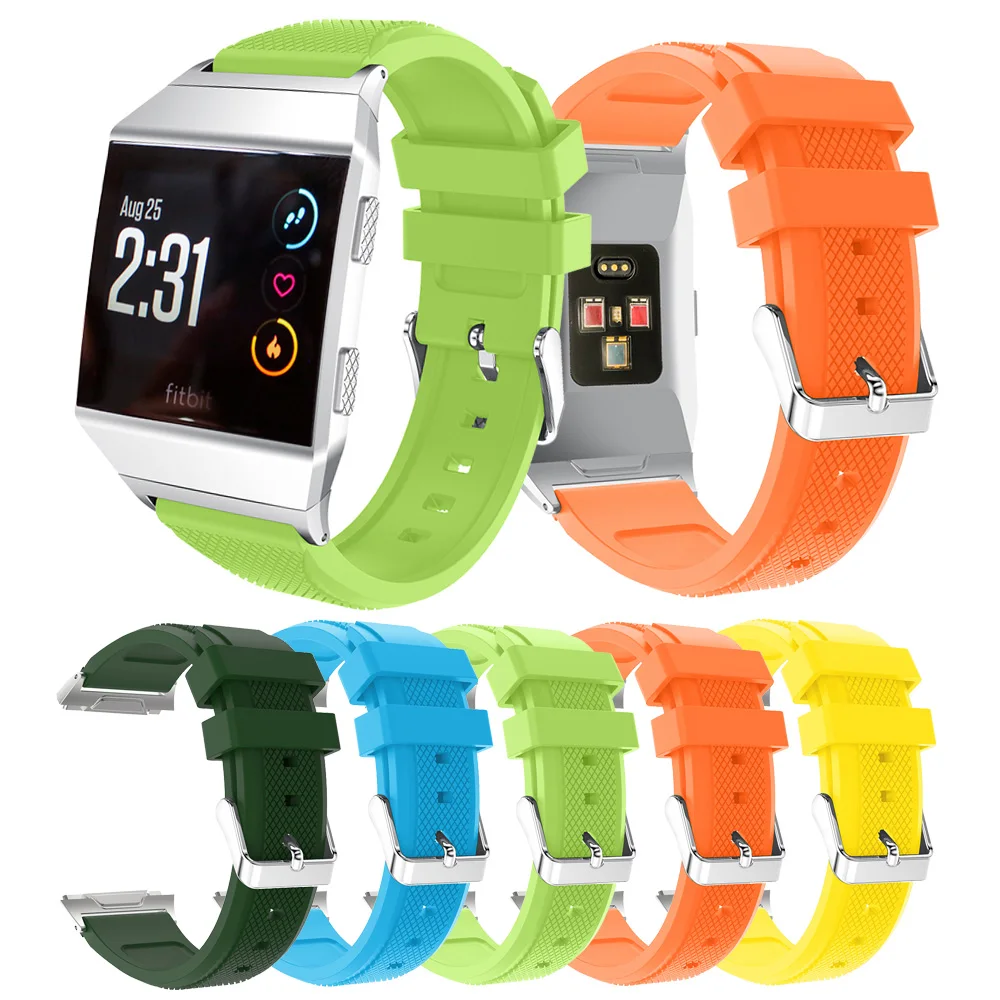 Дизайн ананаса для Fitbit ionic Bands мягкий силиконовый регулируемый сменный