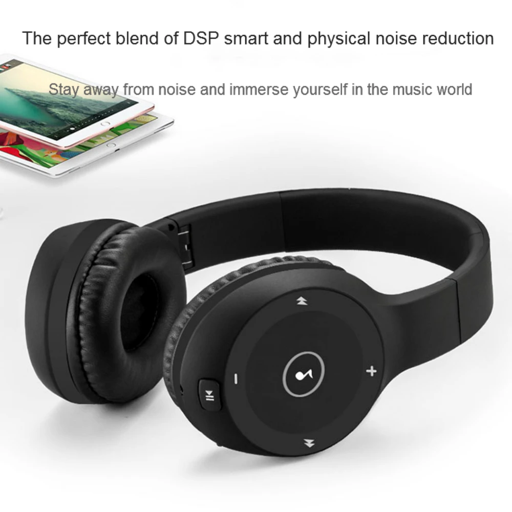 Q-BAIHE Новейшие стерео наушники Bluetooth 4 1 HIFI спортивные карты беспроводные Auriculares с