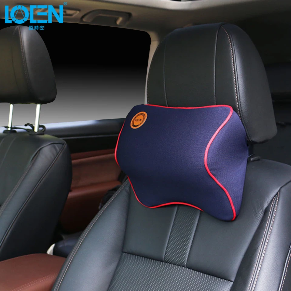 Пространство Memory Foam ткань подголовник подушка на шею для автомобиля Авто сиденья