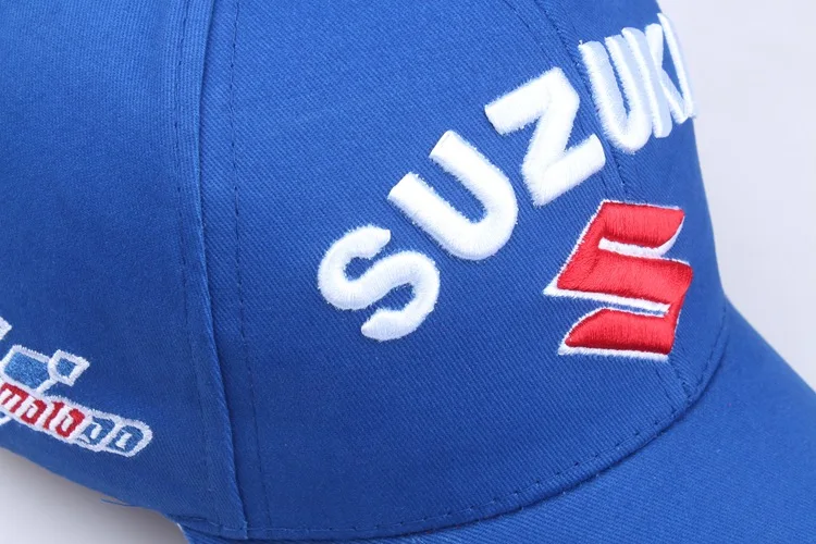Бейсбольная кепка логотип Suzuki Вышивка Повседневная бейсболка шапка новая мода высокое качество Мужская гоночная мотоциклетная уличная Спортивная Кепка