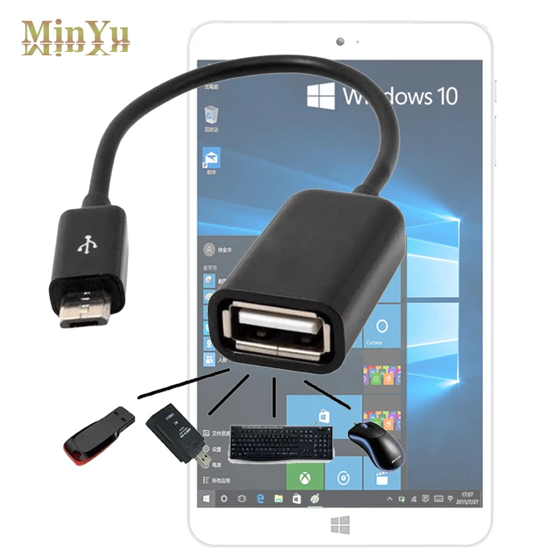 Микро USB 2 0 хост OTG кабель адаптер для Onda V116w /V919 Air 3G Core M WIFI 64G /V719 s /V989 конвертер|usb