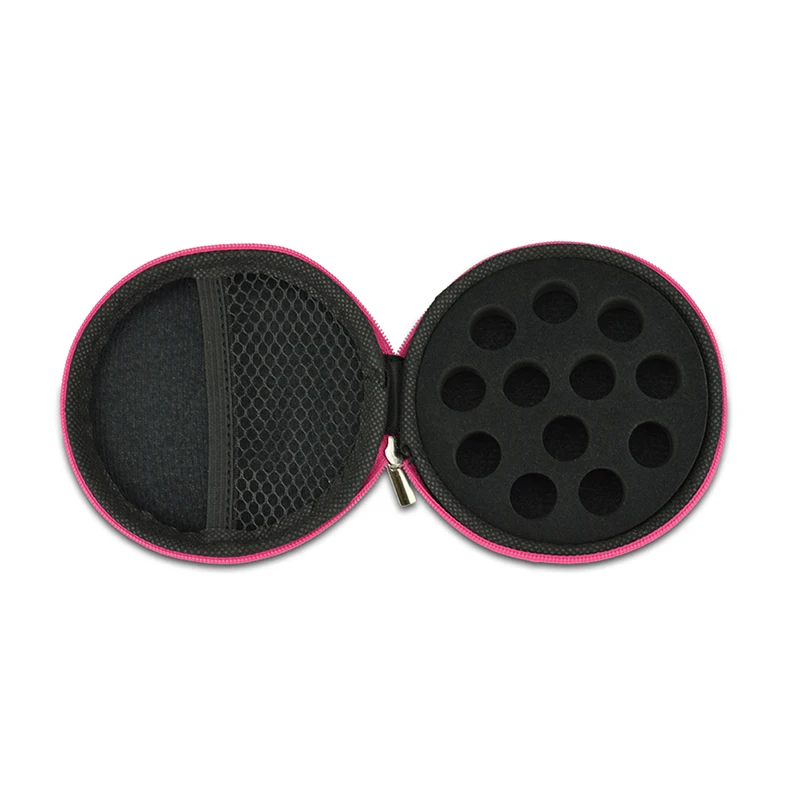 Сумка для хранения эфирных масел 12 отделений круглый чехол бургеров и органайзер