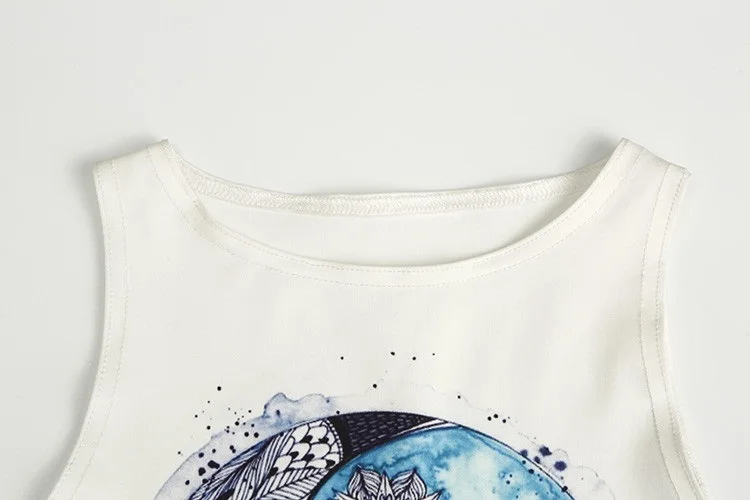 Женский укороченный топ 2018 летний Повседневный облегающий жилет с традиционным