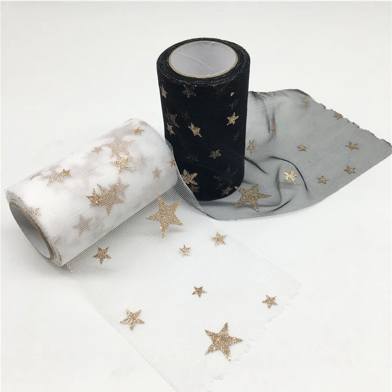 Тюль с блестками 10 ярдов/партия ширина см | Дом и сад