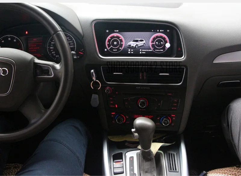 COIKA 8," Android 9,0 система авто радио для Audi Q5 2009- ips сенсорный экран стерео gps wifi Google BT Музыка 4G 2+ 32G ram