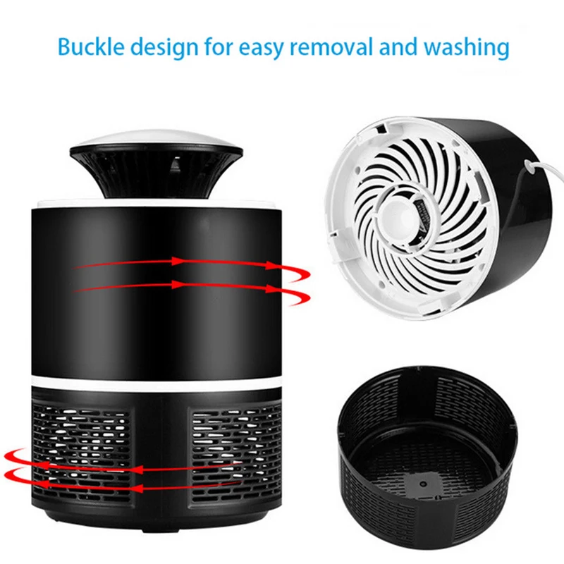 Лампа для уничтожения комаров Magicfly USB Электрический антимоскитный УФ-светильник