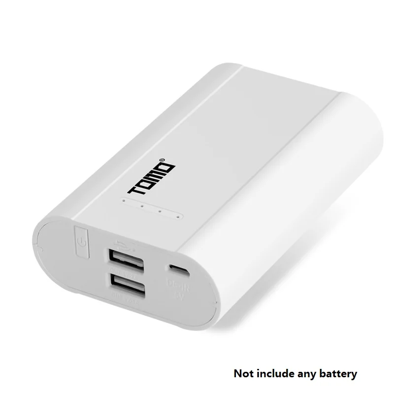 Новый USB умное зарядное устройство 5 В 2A DIY Мобильный запасные аккумуляторы для